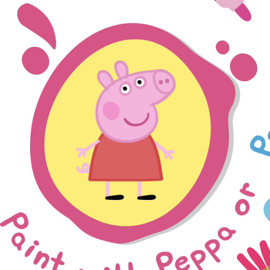 Peppa Pig Paint Play Peppa Pig Paint on Yoho.Games